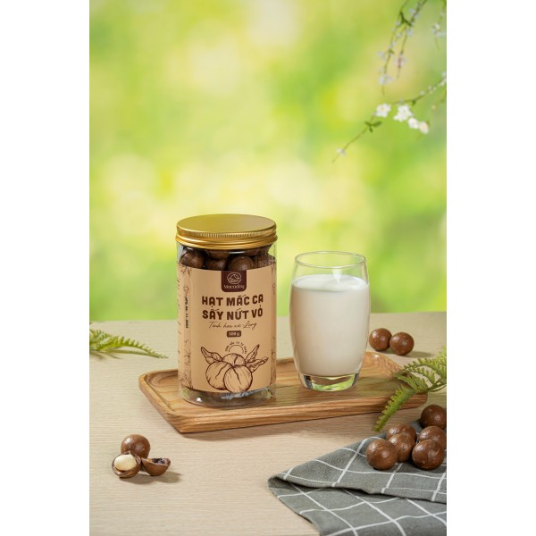 (VIP) Hạt Mắc ca sấy nứt 